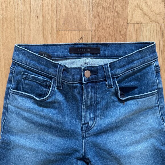 J Brand straight cropped demin jeans - Picture 3 of 3